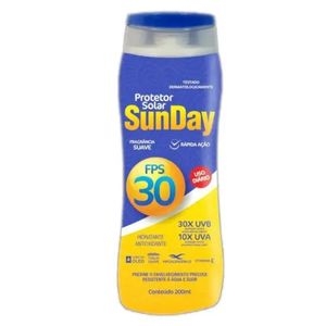 #SUNDAY PROTETOR SOLAR SUNDAY FPS30 200ML