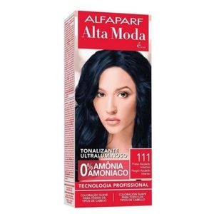 *ALTA MODA TONAL KIT 111 PRETO AZULADO INT 120G