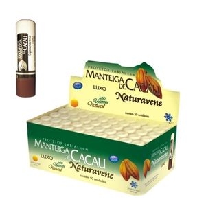 #NATURAVENE MANTEIGA CACAU LUXO BASTAO 50UN