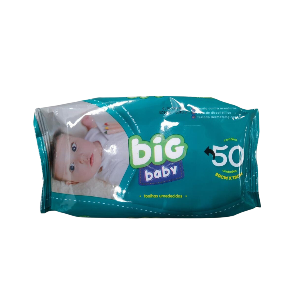 MGOLD BIG BABY TOALHA UMED 50UN