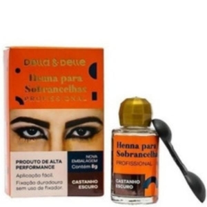 #DELLA DELLE HENNA CAST ESCURO 8G@