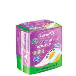 CHARMS ABSORVENTE PROT NATURAL S/ ABAS 8UN