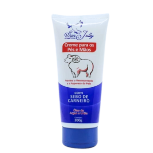 SAN JULLY PES MAOS SEBO CARNEIRO 200G BISNAGA