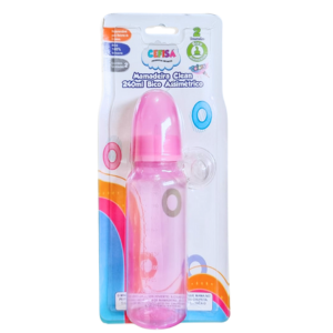 CEFISA MAMADEIRA BICO ORTODONTICO 240ML ROSA
