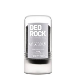 DEOROCK DESODORANTE CRISTAL BLACK 120G