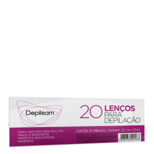 *DEPILSAM LENCO DEPILACAO 20UN@