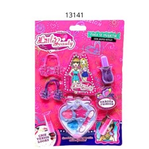 LITTLE BEAUTY KIT MAQ BONECA+ESM+ELAST+BAT PD-81107