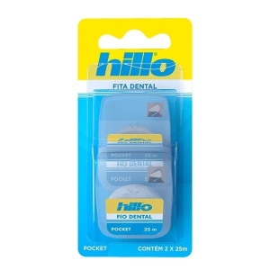 HILLO FITA DENTAL POCKET 25M 2UN@