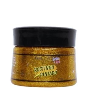 MAQ ART GEL GLITTER CABELO OURO 150G 7200