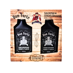 BARBA FORTE KIT SH 250ML+COND 170ML DON FORTE