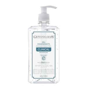 #GB GEL ALCOOL HIG CLINICAL S/ PERFUME 500ML