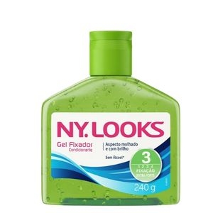 NYLOOKS GEL FIXADOR 3 EXTRA FORTE 240G VERDE
