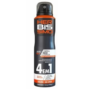 #HERBISSIMO DES AERO 4X1 DARK SILVER MEN 150ML