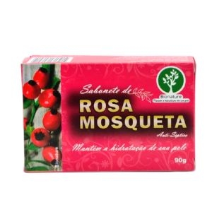 BIONATURE SABONETE BARRA ROSA MOSQUETA 90G