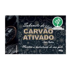 BIONATURE SABONETE BARRA CARVAO ATIVADO 90G