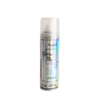 POPPER SPRAY TINTA CABELO HOLOGRAFICO GLITTER 150ML