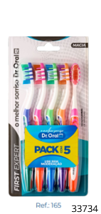 BIO ESCOVA DENTAL DR.ORAL-165 MACIA EXPERT 5UN