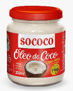 SOCOCO OLEO COCO EXTRA VIRGEM 200ML