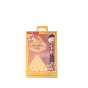 M FRANDY PINCEL+ESPONJA+CASE TRIANGULO TOM E JERRY 0137