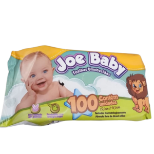 WIPES TOALHA UMED JOE BABY 100UN