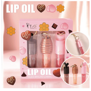 TANGO LIP OIL 3UN CHOCOLATE+MEL+LOVE TG-7015