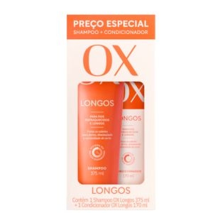OX KIT SH 375ML+COND 170ML LONGOS ENFRAQUECIDOS