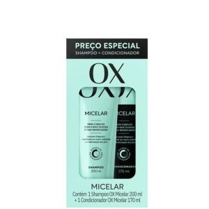 OX KIT SH 200ML+COND 170ML MICELAR LIMPEZA HIDR