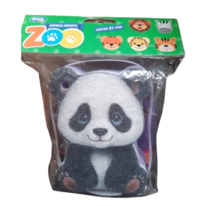 EVOL ESPONJA BANHO INFANTIL ZOO PANDINHA