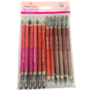 MIAMAKE LAPIS LABIAL DUO+APONTADOR 12UN PACOTE