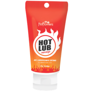 HOT LUB GEL LUBRIFICANTE MORANGO 25G