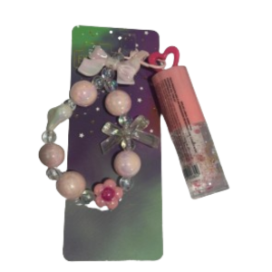 M PINK GLOSS CHAVEIRO ENCANTADA MP10055 ROSA CLARO