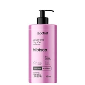 LABOTRAT SABONETE LIQ HIBISCO 490ML