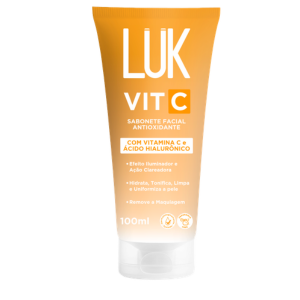 LUK SABONETE LIQ FACIAL VITAMINA C ANTIOXIDANTE 100ML