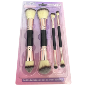 PLATINA KIT PINCEL MAQ 4UN CB5455