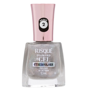 RISQUE ESM GEL CYBER TOP COAT PIXELIZADO 9,5ML