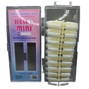 H MINI UNHA TIPS QUADRADA LONGA 240UN OY670-2