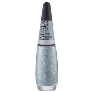 IMPALA ESM COR DA MODA GLITTER PRATA DEMAIS 7,5ML