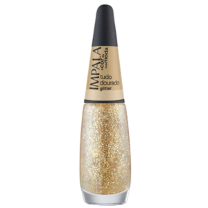IMPALA ESM COR DA MODA GLITTER TUDO DOURADO 7,5ML