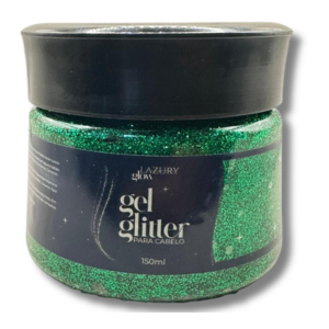 COPA GEL GLITTER CABELO VERDE 150ML 7202LZ