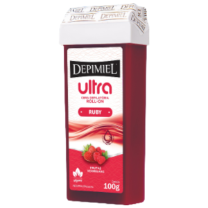 DEPIMIEL CERA ROLLON ULTRA RUBY FRUTAS VERMELHAS 100G