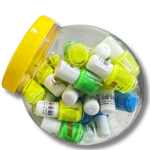 COPA TINTA UNHA BASE DE AGUA SORTIDO AMAR/VERDE/AZUL 36UN 7916