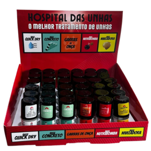 A KIT TRATAMENTO HOSPITAL UNHAS 36UN DISPLAY
