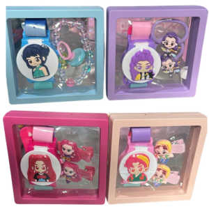 KPOP KIT INFANTIL RELOGIO+ACESSORIO SORTIDO KT03L53