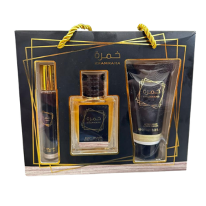 IMP KIT BODY SPL 2UN+POS BARBA 90ML KHAMRAH OLU4019