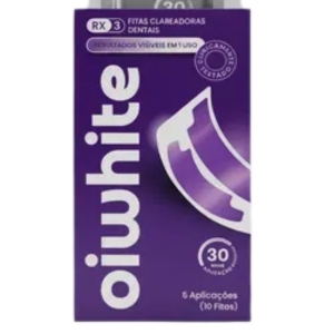 OIWHITE FITA CLAREADORA DENTAL ROXA PAP RX3 5 APLIC