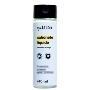 MUSA SABONETE LIQ MAOS+CORPO SEJA MUSA 240ML