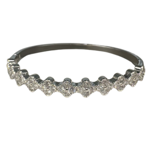 BIJU BRACELETE ZIRCONIA PRATA 205