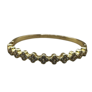 BIJU BRACELETE ZIRCONIA DOURADO 205