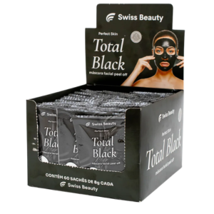 BRK SWISS MASCARA FACIAL TOTAL BLACK SACHE 60UN 8G