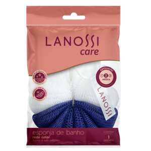 LANOSSI SLOW ESPONJA BANHO REDE FLOW LS7535